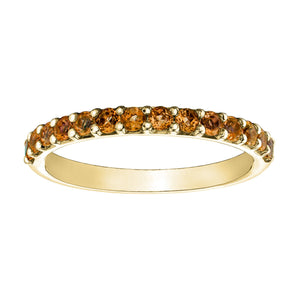060105 10KT Yellow Gold Citrine Ring