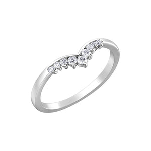 120316 10KT White Gold .25CT TW Diamond Ring