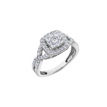 Load image into Gallery viewer, 020082 OUT OF STOCK, PLEASE ALLOW 3-4 WEEKS FOR DELIVERY 10K White Gold 1.00CT TW Diamond Ring
