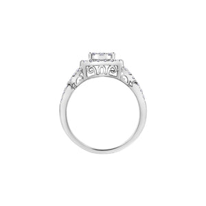 020082 OUT OF STOCK, PLEASE ALLOW 3-4 WEEKS FOR DELIVERY 10K White Gold 1.00CT TW Diamond Ring