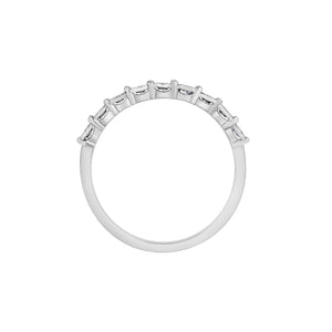 030200 10KT White Gold .05CT TW Diamond Ring