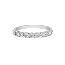 Load image into Gallery viewer, 030200 10KT White Gold .05CT TW Diamond Ring
