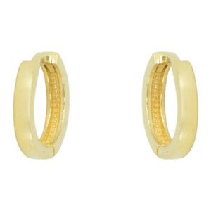 231693 10K Yellow Gold Huggies Earrings