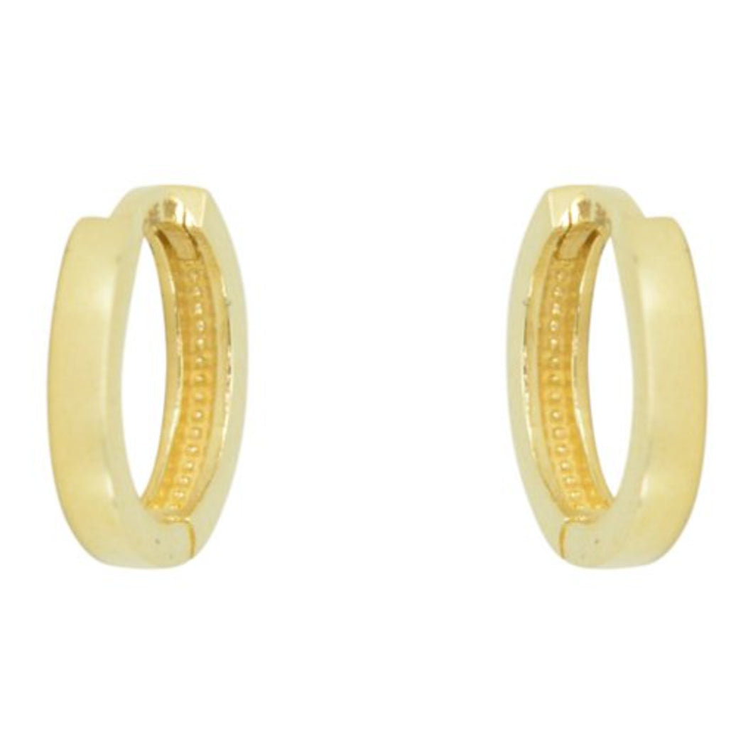 231693 10K Yellow Gold Huggies Earrings