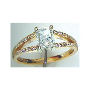 012451 14K Yellow Gold 1.28CT TW Canadian Diamond Ring *40% OFF FINAL SALE*