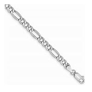 310059 8.5" 3.9mm wide Sterling Silver Figaro Chain