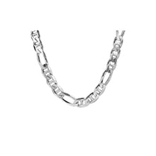 Load image into Gallery viewer, 320753 24&quot; 4.0mm wide Sterling Silver Figarucci Chain
