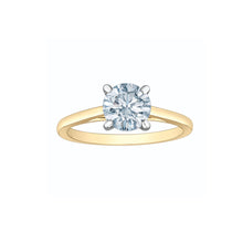 Load image into Gallery viewer, LD103Y200 14KT Yellow &amp; White Gold 2.00CT TW  LAB CREATED DIAMOND Ring
