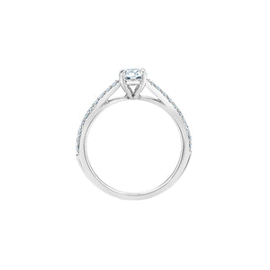 LD106W170 OUT OF STOCK PLEASE ALLOW 3-4 WEEKS FOR DELIVERY 14KT White Gold 1.72 CT TW LAB CREATED DIAMOND Ring