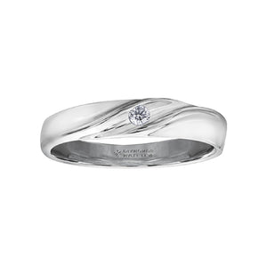 ML439W 14KT White Gold .06 CT TW Canadian Diamond Ring *50% OFF FINAL SALE*