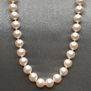 341191 20" 6.5-7mm Fresh Water Pearls, Sterling Silver Clasp