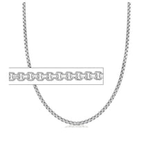 Load image into Gallery viewer, 302805 24&quot; 1.4mm wide Sterling Silver Box Chain
