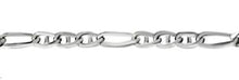 Load image into Gallery viewer, 320612 20&quot; 4.0mm wide Sterling Silver Figarucci Chain
