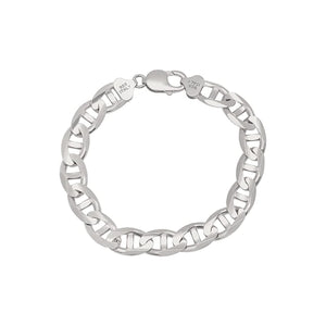 330836 7" Marine Link Sterling Silver Medical Alert Bracelet