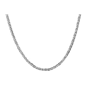 320544 22" 4.6mm wide Sterling Silver Marine Chain